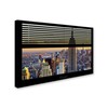 Trademark Fine Art Philippe Hugonnard 'Window View NYC Sunset 3' 2 Panel Art 2, 22x32 PH0056B-C2232GG